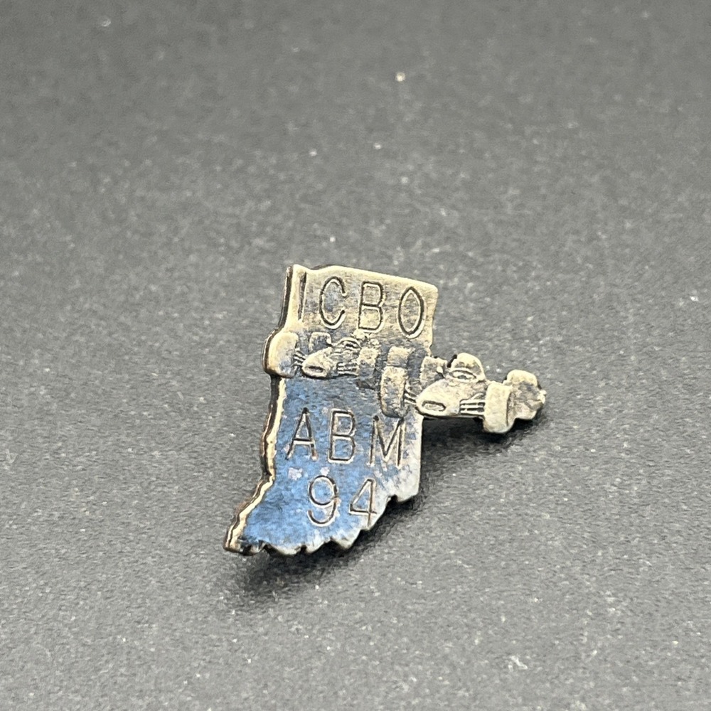 International Conference Of Building Officials Indiana Indy ICBO Lapel Hat Pin
